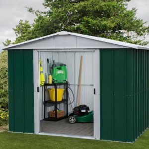 YardMaster 8' x 7' Apex Metal Garden Shed