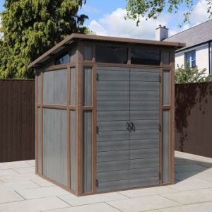 7' x 7' Mercia Premium Composite Pent Shed (2.03m x 2.08m)