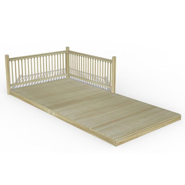 8' x 16' Forest Patio Deck Kit No. 2 (2.4m x 4.8m)