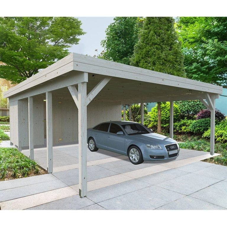 20' x 25' Palmako Karl Wooden Carport (6m x 7.6m)