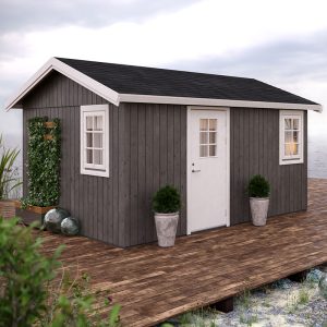 Palmako Hedwig 4.5m x 3.3m Garden Room Garden House (19mm)