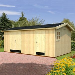 18' x 11' Palmako Olaf Premium (88mm) Multi-room Shed (5.6m x 3.3m)