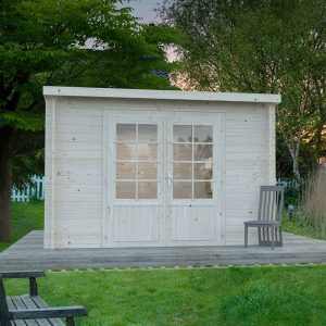 Palmako Ella 2 3.2m x 3.2m Log Cabin Summer House (28mm)