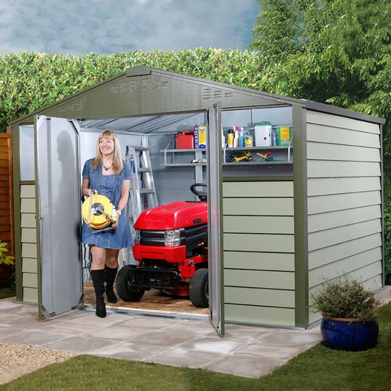 10' x 8' Trimetals Premium Titan 108 Metal Shed (2.98m x 2.37m)