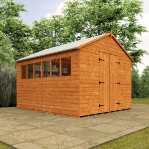 Redlands 10' x 12' Shiplap Apex Heavyweight Workshop