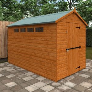 Redlands 10' x 6' Shiplap Apex Security Shed