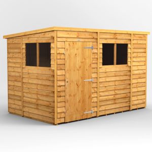 Oren 10' x 6' Overlap Modular Custom Pent Shed