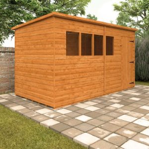 Redlands 12' x 6' Shiplap Pent Shed