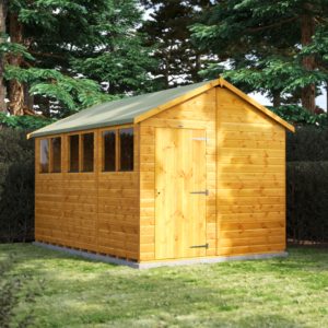 Oren 12' x 8' Shiplap Modular Custom Apex Shed