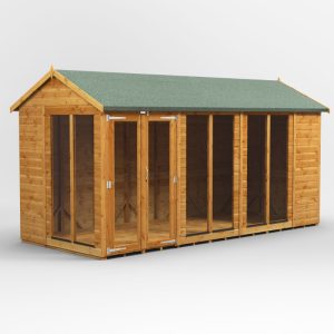 Oren 14' x 6' Shiplap Long-Room Summer House