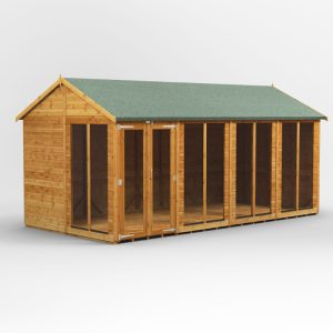 Oren 16' x 8' Shiplap Long-Room Summer House