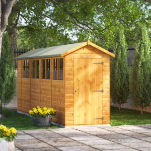 Oren 18' x 4' Shiplap Modular Custom Apex Shed