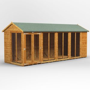 Oren 18' x 6' Shiplap Long-Room Summer House