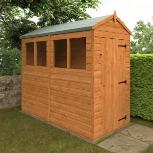 Redlands 4' x 8' Shiplap Modular Apex Shed