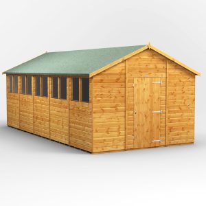 Oren 20' x 10' Shiplap Modular Custom Apex Shed