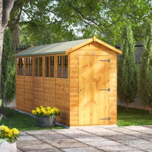 Oren 20' x 4' Shiplap Modular Custom Apex Shed