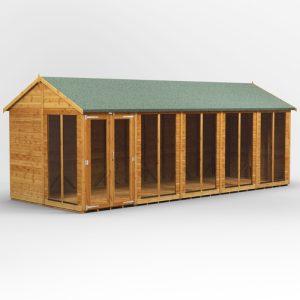 Oren 20' x 8' Shiplap Long-Room Summer House