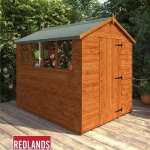 Redlands 6' x 8' Shiplap Apex Shed