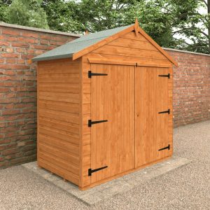 Redlands 3' x 6' Shiplap Modular Apex Bike Shed