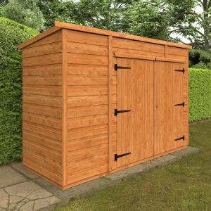 Redlands 3' x 8' Shiplap Modular Pent Bike Shed