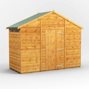 Oren 4' x 10' Shiplap Modular Custom Security Apex Shed