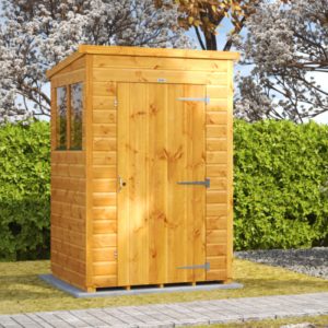 Oren 4' x 4' Shiplap Modular Custom Pent Shed