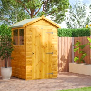 Oren 4' x 4' Shiplap Modular Custom Apex Shed