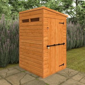 Redlands 4' x 4' Shiplap Modular Pent Security Shed