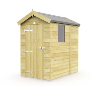 Holt 4' x 5' Pressure Treated Shiplap Modular Apex Shed