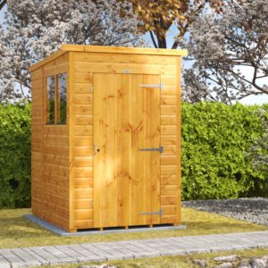 Oren 4' x 6' Shiplap Modular Custom Pent Shed