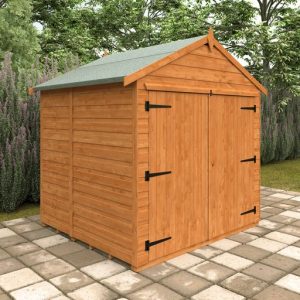 Redlands 5' x 6' Shiplap Modular Apex Bike Shed