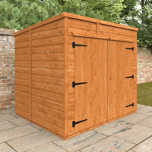 Redlands 5' x 6' Shiplap Modular Pent Bike Shed