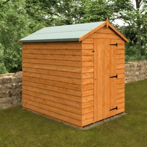 Redlands 5' x 7' Windowless Overlap Apex Shed