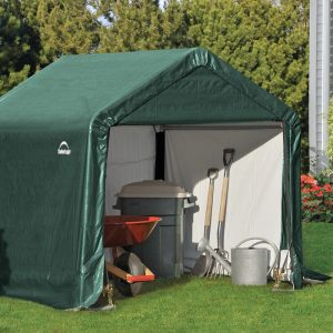 Shelter Logic 6' x 6' Peak Style Portable Storage Shed