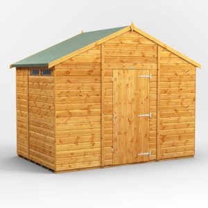 Oren 6' x 10' Shiplap Modular Custom Security Apex Shed