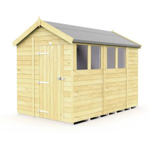 Holt 6' x 11' Pressure Treated Shiplap Modular Apex Shed