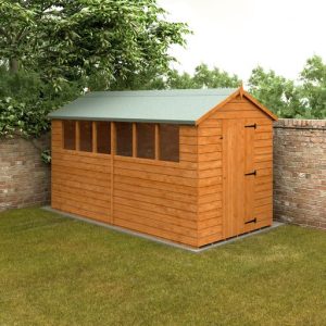 Redlands 6' x 12' Overlap Apex Shed