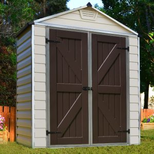 Palram - Canopia 6' x 3' Skylight Plastic Tan Shed