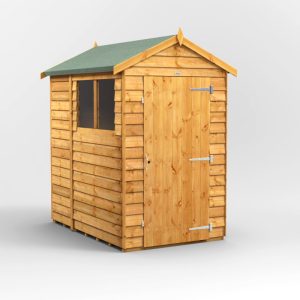 Oren 6' x 4' Overlap Modular Custom Apex Shed