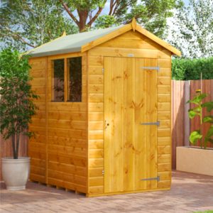 Oren 6' x 4' Shiplap Modular Custom Apex Shed