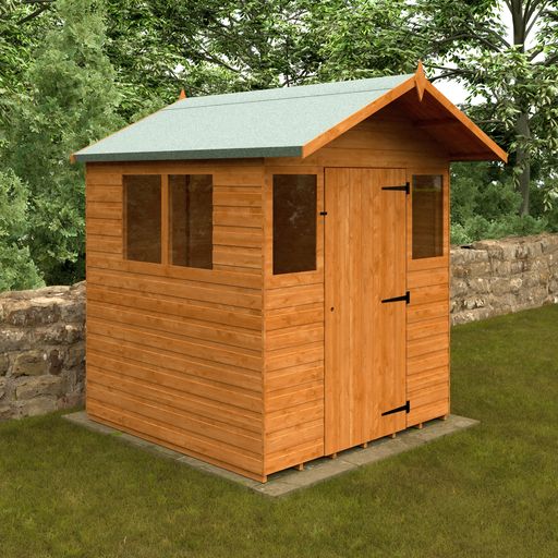 Redlands 6' x 6' Apex Summer Shed