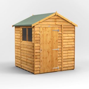 Oren 6' x 6' Overlap Modular Custom Apex Shed