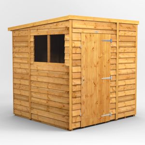 Oren 6' x 6' Overlap Modular Custom Pent Shed