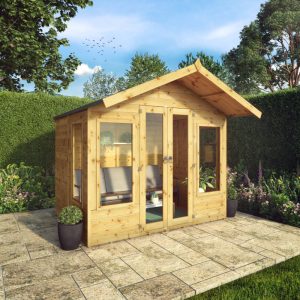 Adley 6' x 8' Adderbury Summer House With 2' Overhang