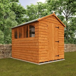 Redlands 6' x 8' Overlap Apex Shed