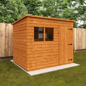 Redlands 6' x 8' Overlap Pent Shed