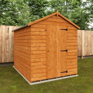 Redlands 6' x 8' Windowless Overlap Apex Shed