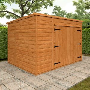 Redlands 6' x 8' Shiplap Modular Pent Bike Shed