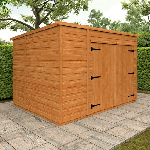 Redlands 6' x 8' Shiplap Modular Pent Bike Shed