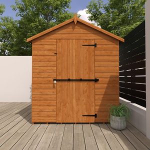 Redlands 6' x 8' Shiplap Apex Security Shed